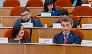 Заседание Законодательного Собрания Оренбургской области 